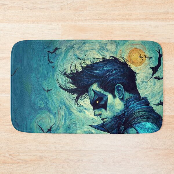 Item preview, Nightwing Watercolor designed and sold by MrComiCanvas.