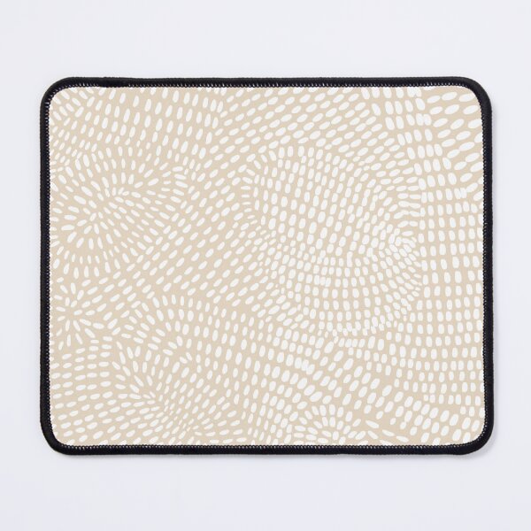 Item preview, Copia de Doodle Lines Zentangle Art Pattern White and Beige designed and sold by Tetete.
