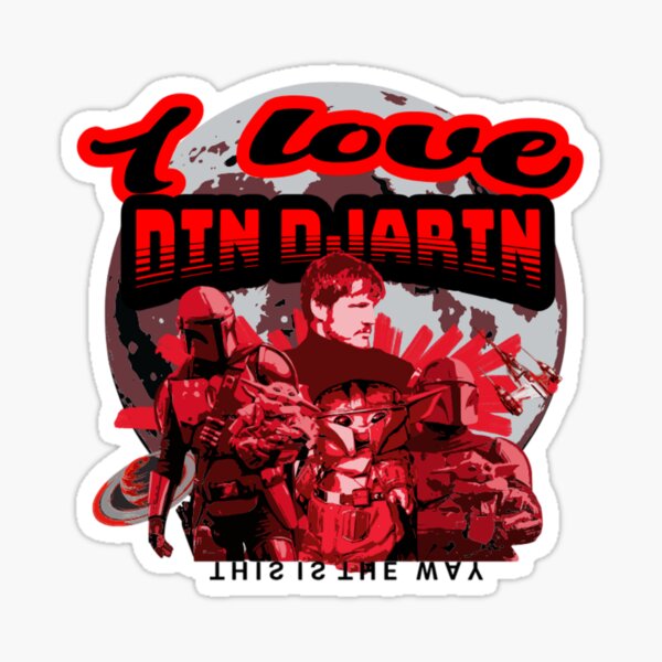 Vista previa del artículo con la obra «DIN DJARIN CAMISETA FAN», diseñado y vendido por Artbesttopic.