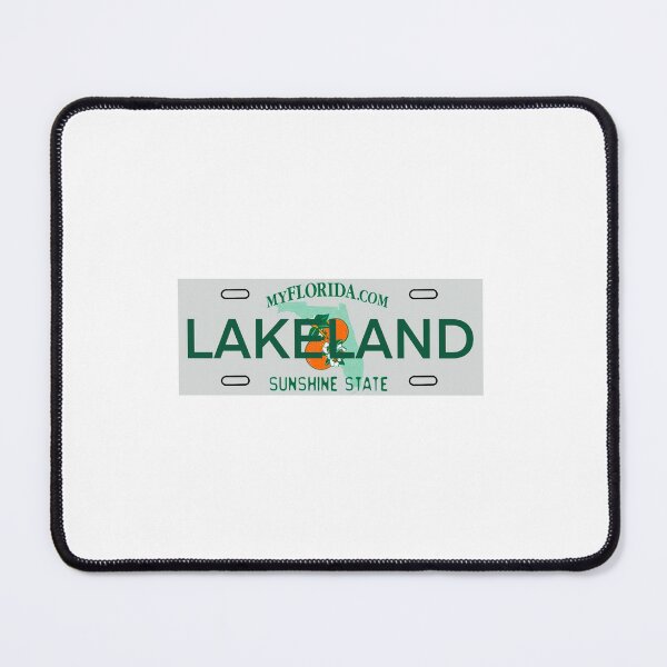 Item preview, Lakeland License Plate designed and sold by delmarvastickers.