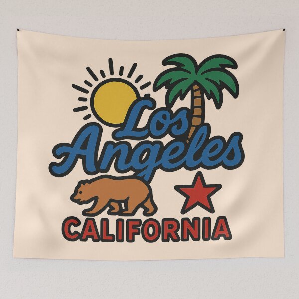 Item preview, Los Angeles California designed and sold by YChangShop.