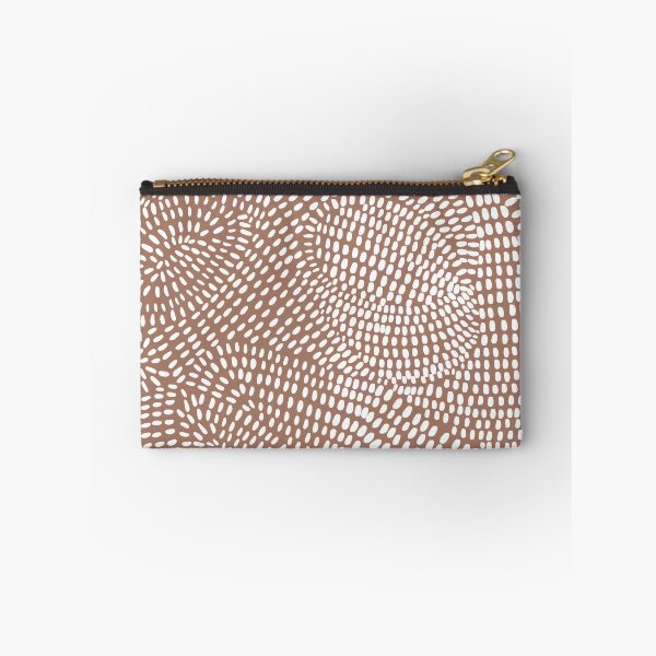 Item preview,  Copia de Doodle Lines Zentangle Art Pattern White and Mocha Mouse designed and sold by Tetete.