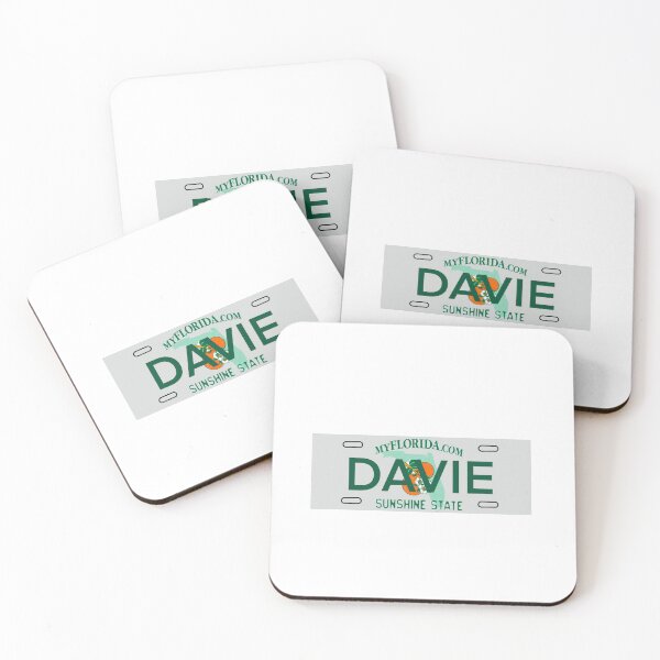 Item preview, Davie License Plate designed and sold by delmarvastickers.