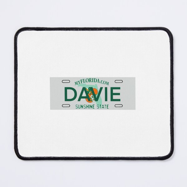 Item preview, Davie License Plate designed and sold by delmarvastickers.