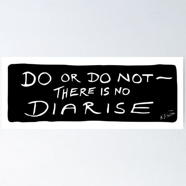 Item preview, There Is No Diarise designed and sold by tanaudel.