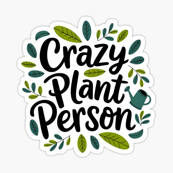 Vista previa del artículo con la obra «Persona de planta loca», diseñado y vendido por Jollys-ArtShop.