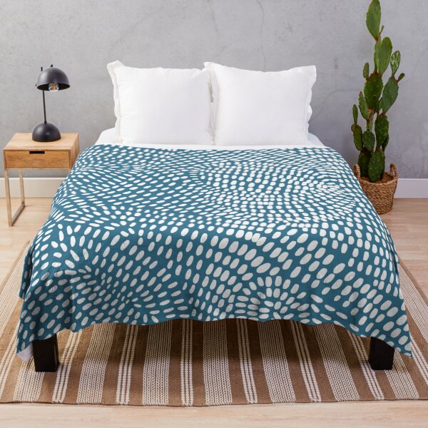 Item preview, Doodle Lines Zentangle Art Pattern White and Teal Green Blue designed and sold by Tetete.