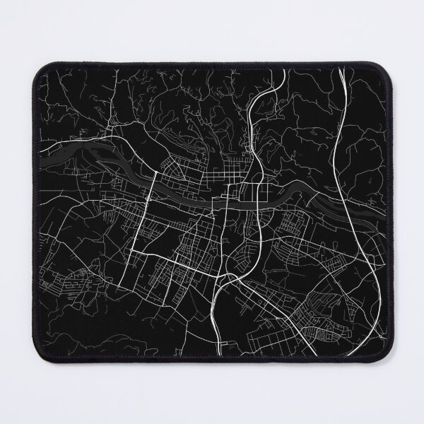 Item preview, Maribor City Map of Slovenia - Full Moon designed and sold by deMAP.
