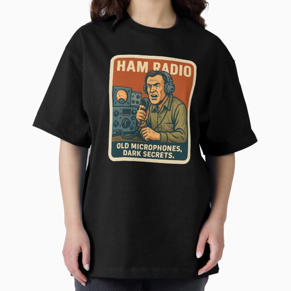 Item preview, Ham radio - old microphones, dark secrets designed and sold by LoveLabDesign.