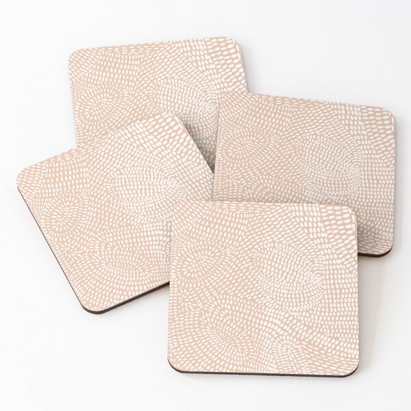 Item preview, Doodle Lines Zentangle Art Pattern white and orange designed and sold by Tetete.