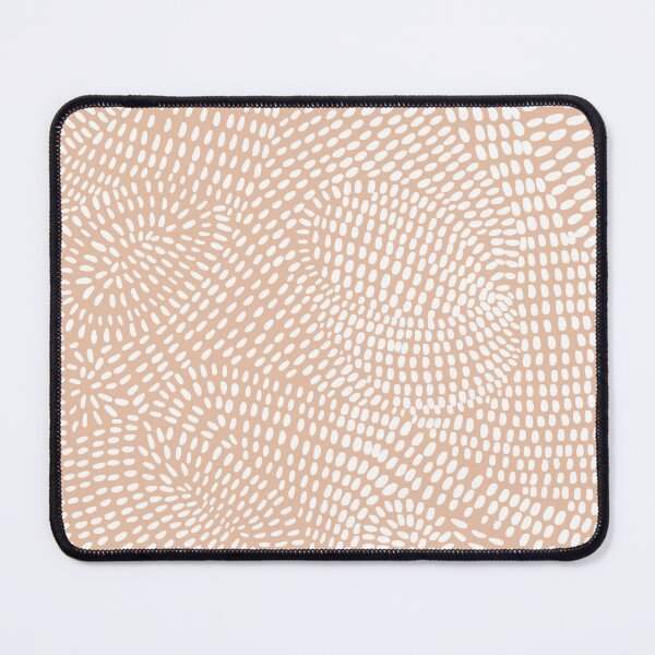 Item preview, Doodle Lines Zentangle Art Pattern white and orange designed and sold by Tetete.