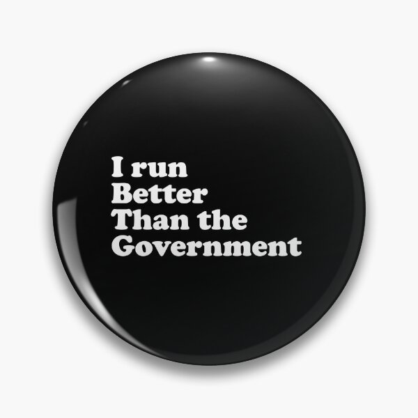 Item preview, I Run Better Than The Government designed and sold by xhearalisa.