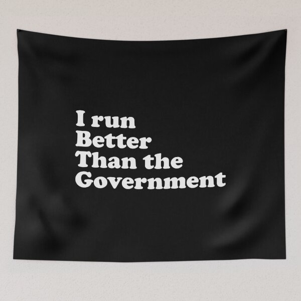 Item preview, I Run Better Than The Government designed and sold by xhearalisa.