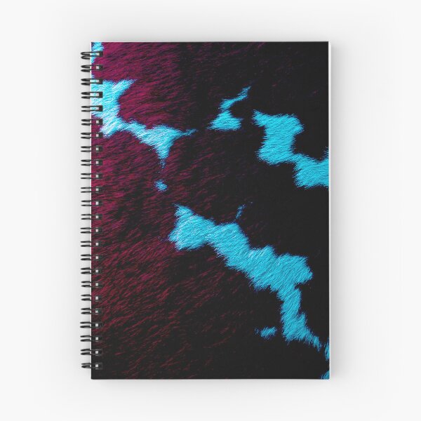 Item preview, Neon-Noir Cow Hide designed and sold by StitchNRebl.