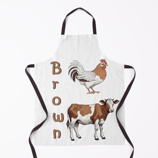 Item preview, Brown Chicken, Brown Cow! | Funny Humor Art | Pun Gift | Pacific NW Gear Co designed and sold by PacificNWGearCo.