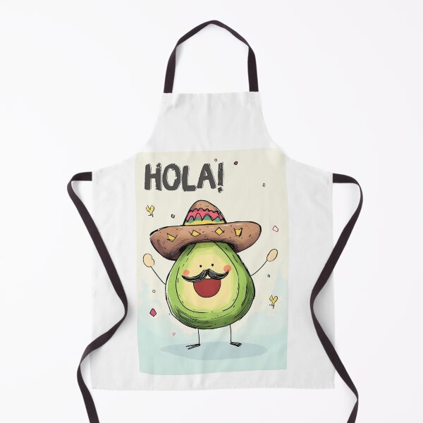 Item preview, Hola Guac Star- Mustache You to Fiesta! Festive Avocado Fun for Cinco de Mayo Vibes designed and sold by FUNqoosh.