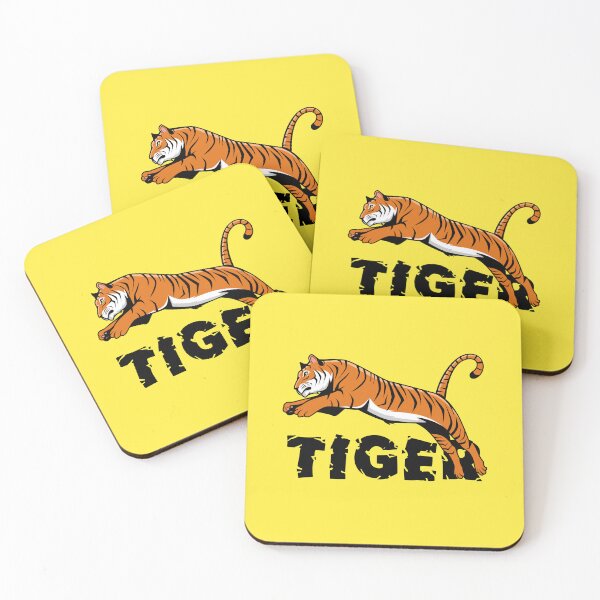 Item preview, Tiger Jumping designed and sold by elfaza-store.