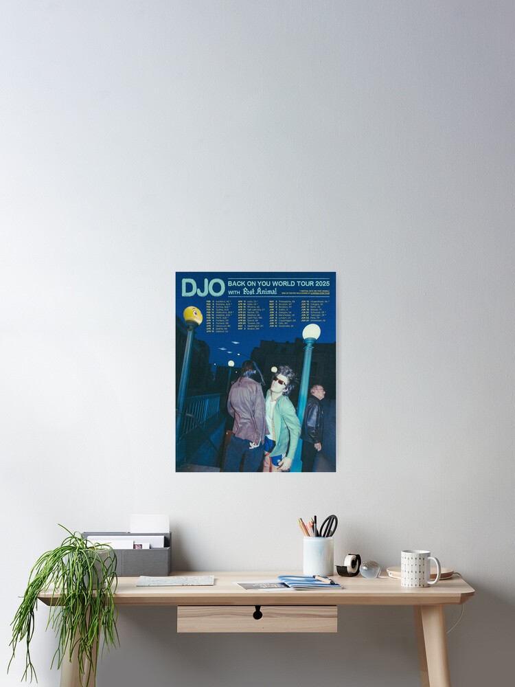 Thumbnail 2 of 3, Poster, DJO Tour 2025 designed and sold by Violastark.