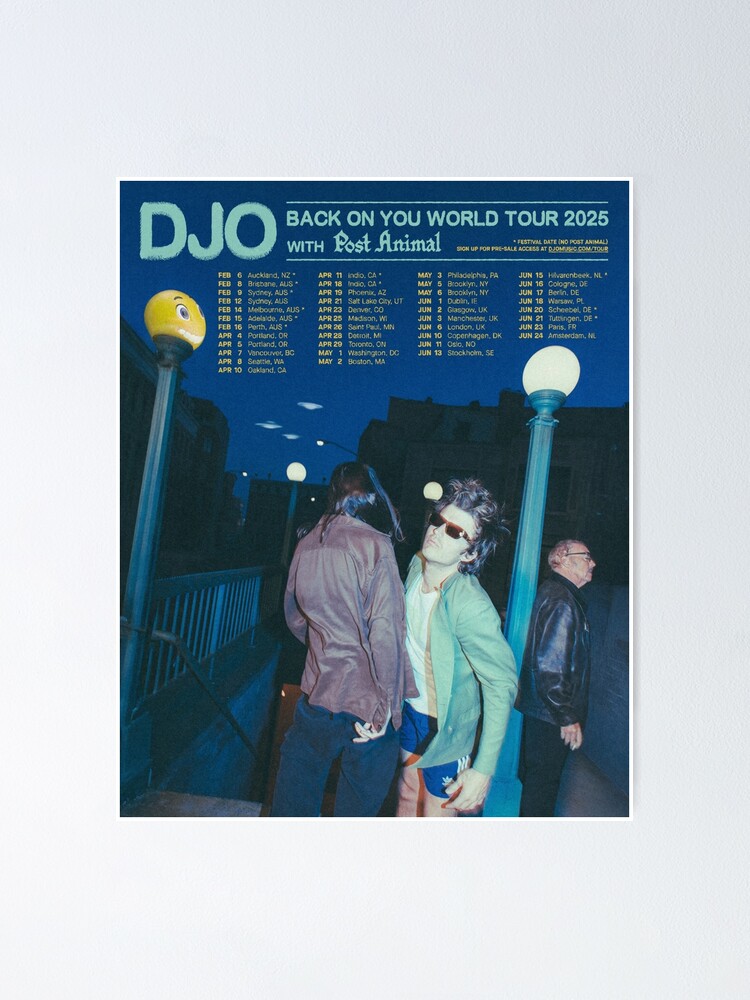 Thumbnail 1 of 3, Poster, DJO Tour 2025 designed and sold by Violastark.