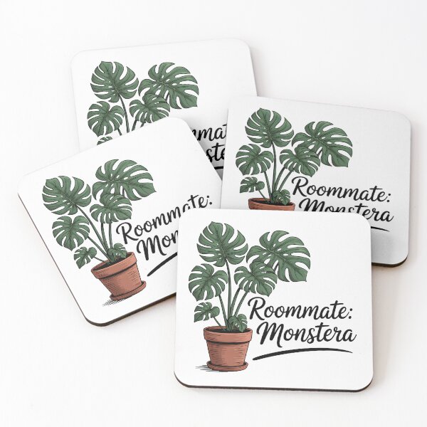 Item preview, Roommate: Monstera designed and sold by Jollys-ArtShop.