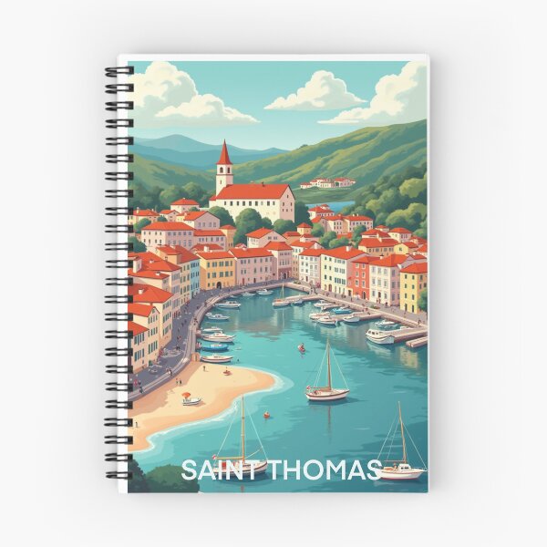 Item preview, Saint Thomas Travel Poster, Perfect Gift for Travel Enthusiasts, Vintage Style Wall Art, France Wall art for home decor, Saint Thomas print. designed and sold by Thegalleryshop1.