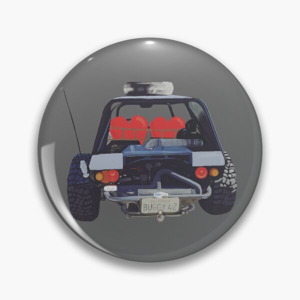 Item preview, Desert Romance - California Dune Buggy 4-2 with Red Hearts  designed and sold by loridelisle.