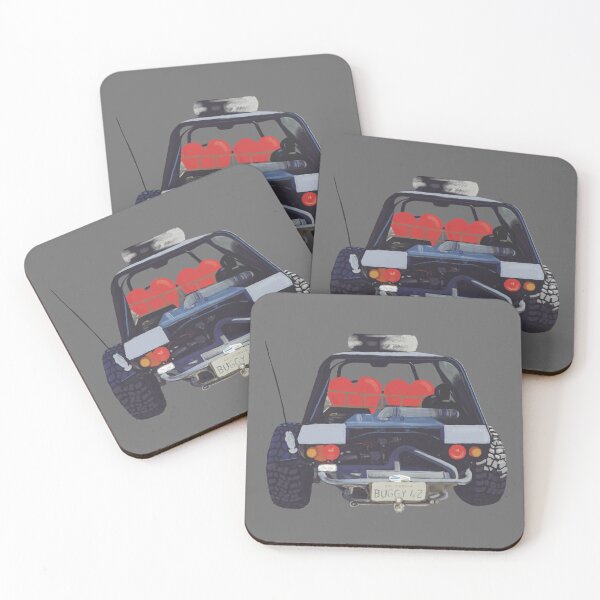 Item preview, Desert Romance - California Dune Buggy 4-2 with Red Hearts  designed and sold by loridelisle.