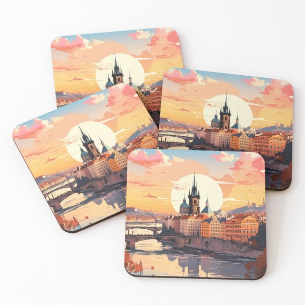 Item preview, Golden Hour in Prague designed and sold by Anuchartl.