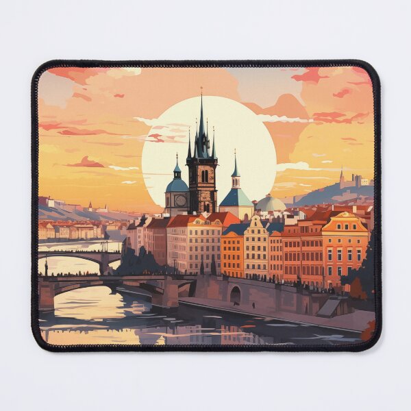 Item preview, Golden Hour in Prague designed and sold by Anuchartl.