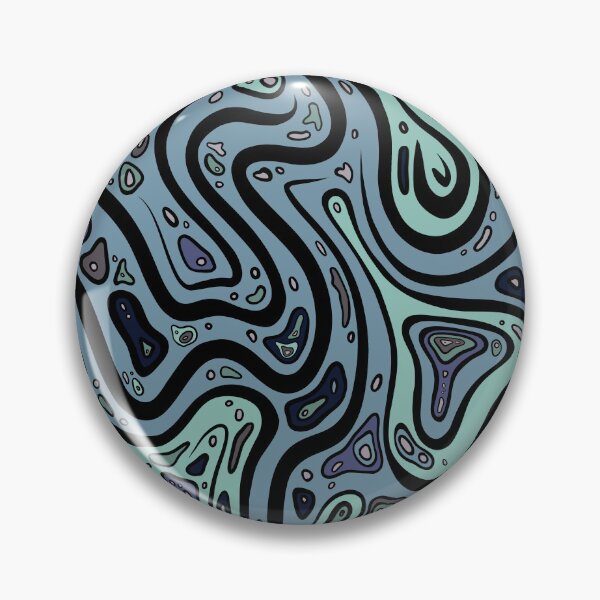 Item preview, Abstract swirl pattern. Blue Aqua Pink designed and sold by LayerCakeDigDes.
