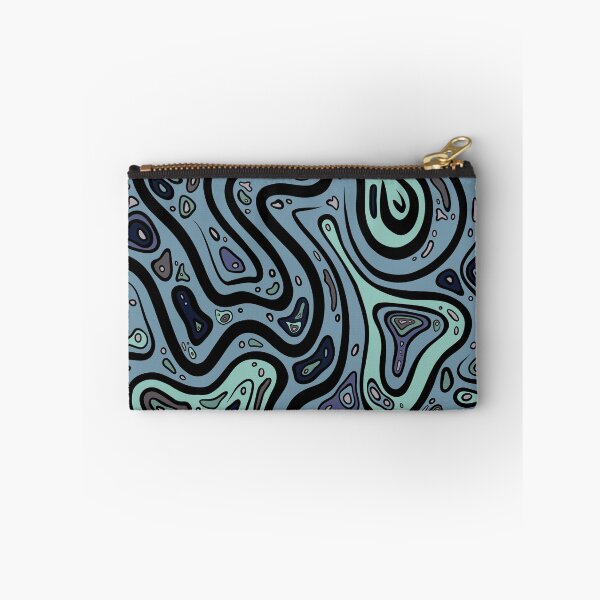Item preview, Abstract swirl pattern. Blue Aqua Pink designed and sold by LayerCakeDigDes.