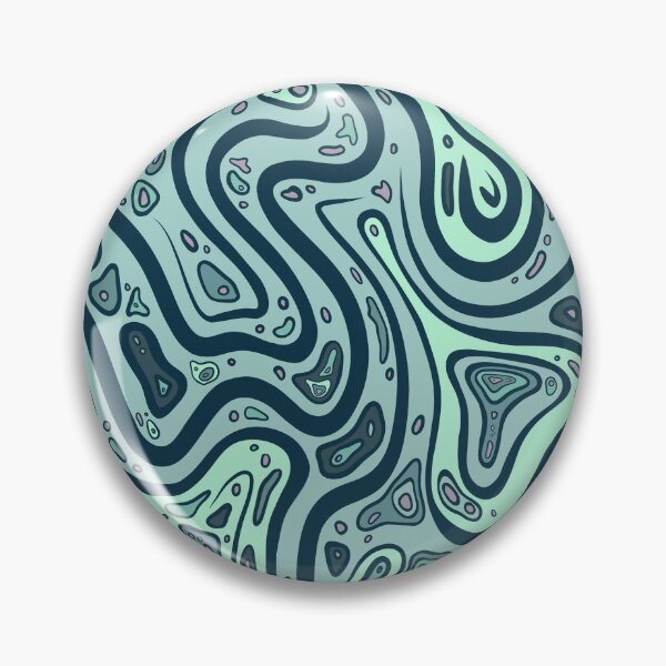 Item preview, Abstract swirl pattern. Blue Green designed and sold by LayerCakeDigDes.