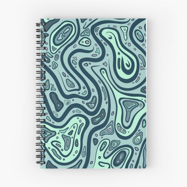 Item preview, Abstract swirl pattern. Blue Green designed and sold by LayerCakeDigDes.