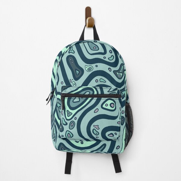Item preview, Abstract swirl pattern. Blue Green designed and sold by LayerCakeDigDes.