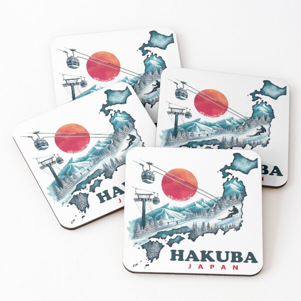 Item preview, Hakuba Japan Vintage Retro Adventure Snowboarding, Skiing designed and sold by devonclemon.