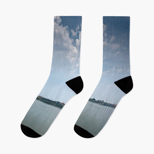 Item preview, Serene view of the Mekong River and Nakhon Phanom from Thakhek designed and sold by franck380.