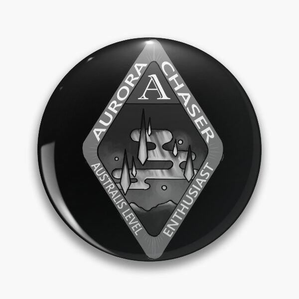 Item preview, Aurora Australis Chaser Badge designed and sold by MollyBukovac.