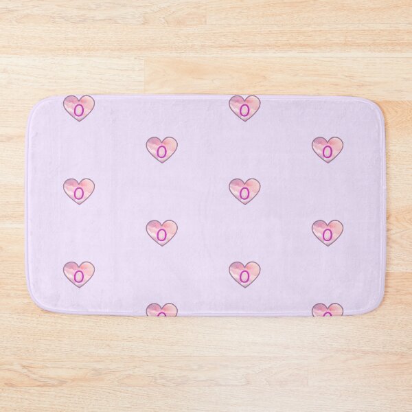 Item preview, Heart Pink Clouds “O” designed and sold by CEvansArt.