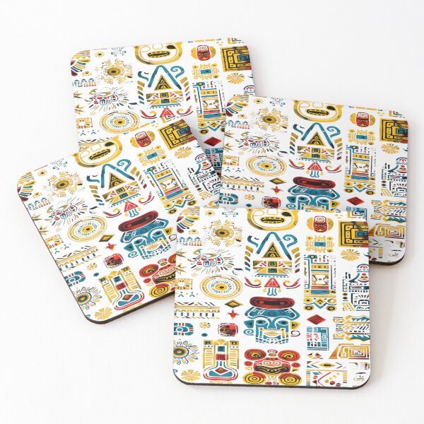 Item preview, Neo-Aztec Tribal Pattern designed and sold by SAsi666.