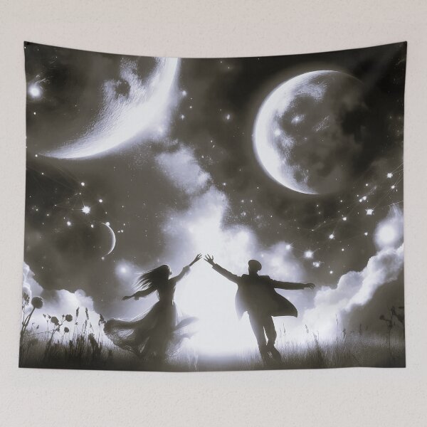 Item preview, Cosmic Connection: Lovers United by Moonlight designed and sold by Fantabulous.