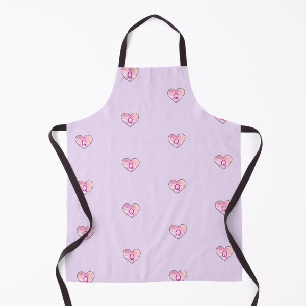 Item preview, Heart Pink Clouds “Q” designed and sold by CEvansArt.