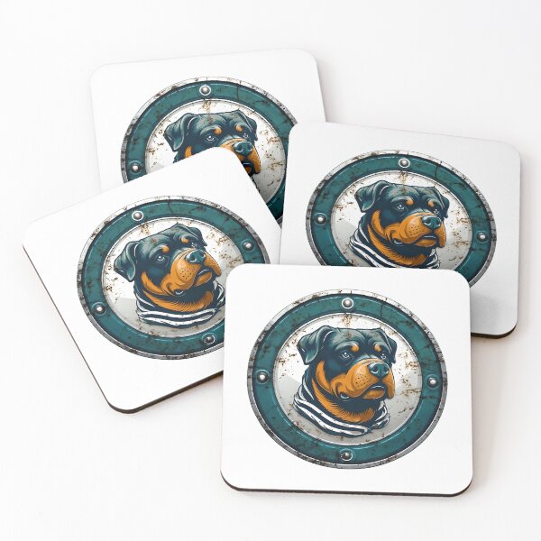Item preview, Emblema del rottweiler designed and sold by MountAshDesigns.