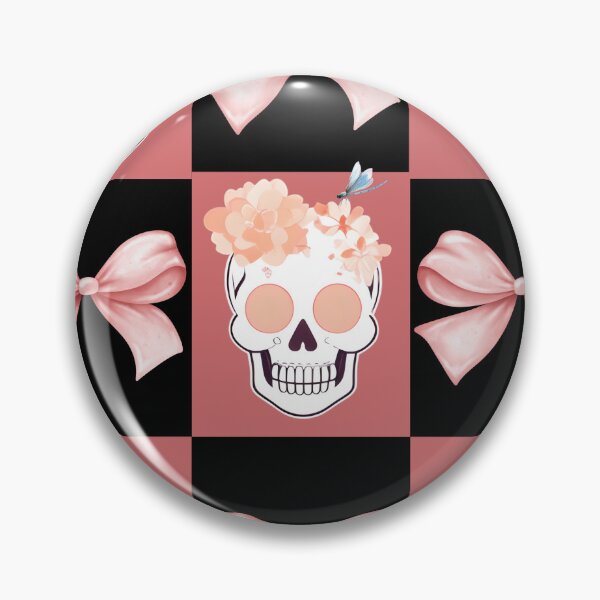 Item preview, Dark Romance Skull and Bow Design designed and sold by CottonandQuill.