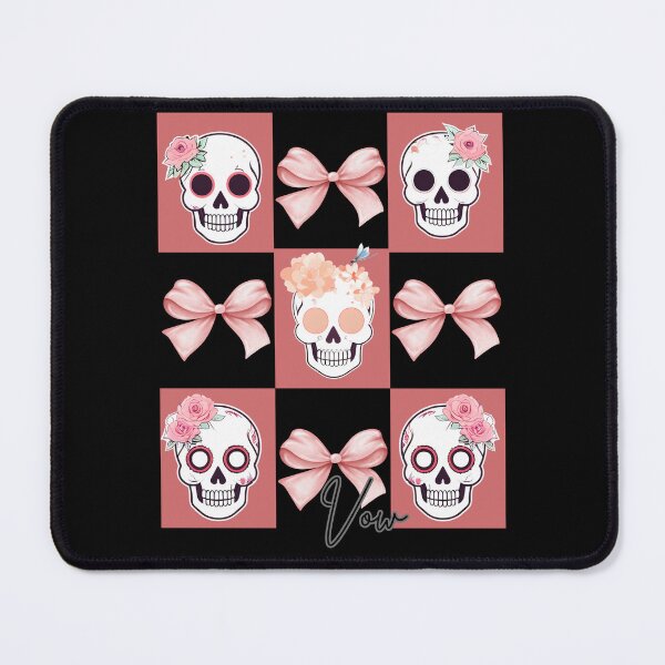 Item preview, Dark Romance Skull and Bow Design designed and sold by CottonandQuill.