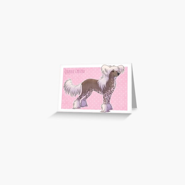 Chinese Crested - Hairy Hairless Greeting Card