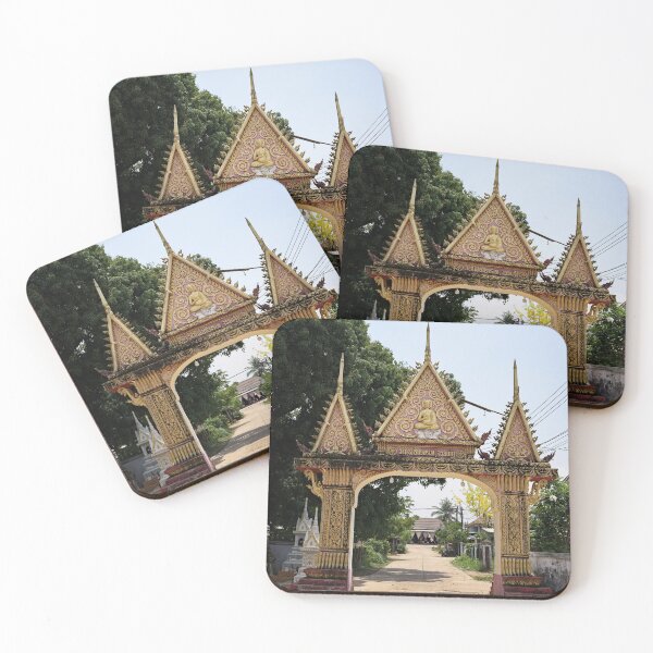 Item preview, Wat Chom Chan, a peaceful temple with golden details designed and sold by franck380.