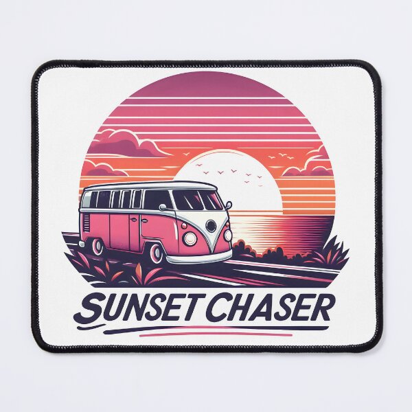 Item preview, sunset, sunset chaser, minivan designed and sold by TrueArtVibes.