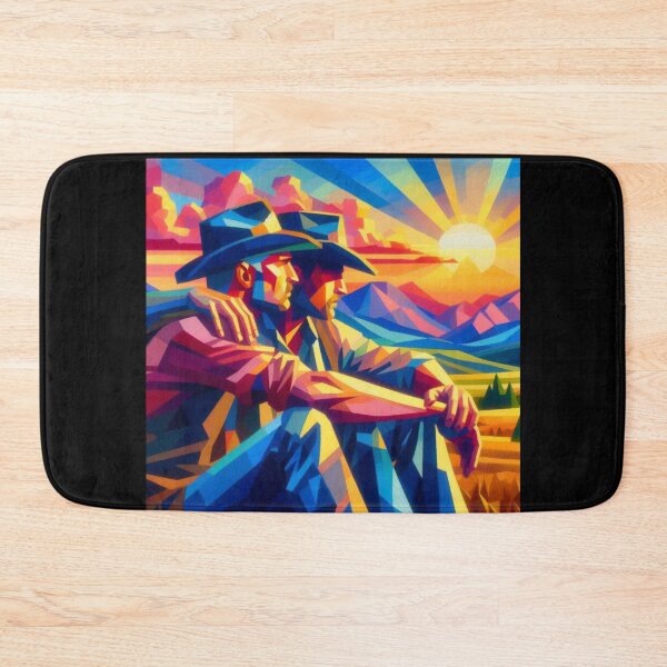 Item preview, Cubist Gay San Francisco Cool Cowboy Daddys Gay Pride Graphic Design designed and sold by ItsAKinkThing.