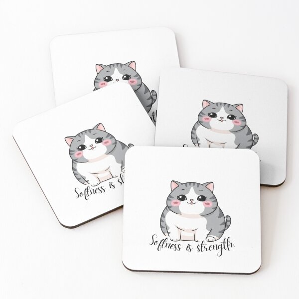 Item preview, Softness is strength positive affirmation designed and sold by SereneKnowtopia.