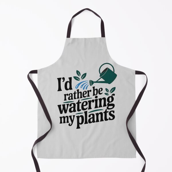 Item preview, I’d Rather Be Watering My Plants designed and sold by Jollys-ArtShop.